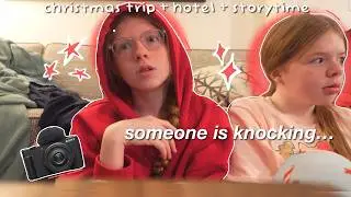 christmas trip vlog ˖ ᡣ𐭩 ⊹ ࣪  ౨ৎ˚₊ | hotel + grwm + chaotic