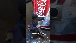 Arm Stuck In A Vending Machine 😨