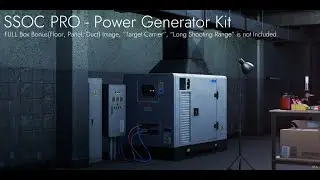 SSOC PRO - Power Generator Kit Preview (SecondLife Machinima)