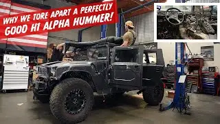 Почему мы разобрали на части вполне хороший Hummer H1 Alpha!