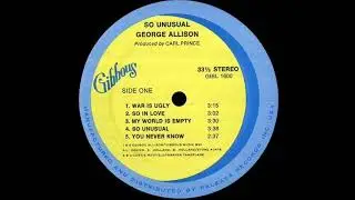 George Allison – So Unusual