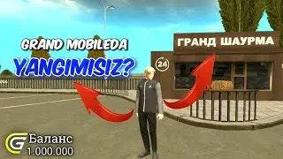 GRAND MOBILEDA YANGIMISIZ? BU VIDEO SIZ UCHUN | YANGI AKKAUNTDA YANGI SERVERDA NOLDAN BOSHLEMIZ!
