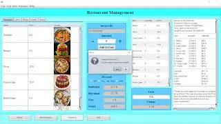 Restaurant Management System in Java | Netbeans | MySql
