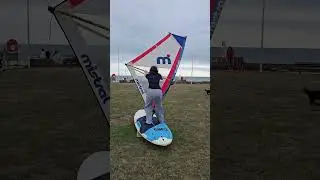 How to use a windsurf simulator for a beginner windsurf lesson