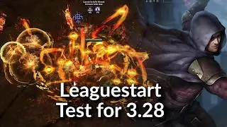 Pyroclast Mine Exarch & Eater Leaguestart Full Run