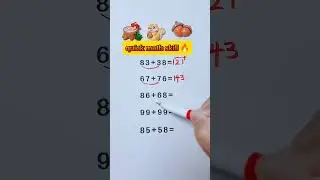 Math speed calculation skills💥🧠💯#foryou #maths #mathctober #mathstricks #education #fy #fypage #fyp
