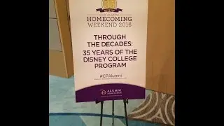 Walt Disney World - DCPAlumni Through the Decades Event