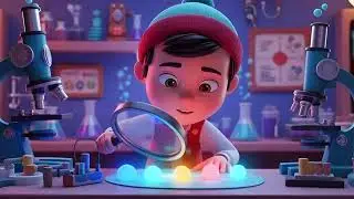 Little Scientist Lab Song for Kids | Science Nursery Rhyme, Fun Experiments & Baby Songs 🧪🔬🎶