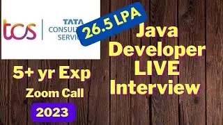 Java developer lead interview LIVE