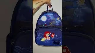 Loungefly Disney The Little Mermaid Ariel Fireworks Wallet &hearts;️