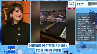 Mărturia unei iranience stabilite în România, despre protestele violente din Teheran