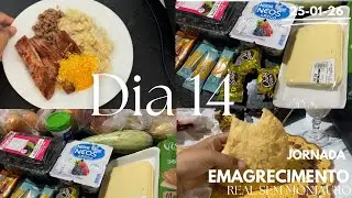 Dia 14 | emagrecimento real sem monjauro. Dia r&aacute;pido, Compras pra semana e Culto💒