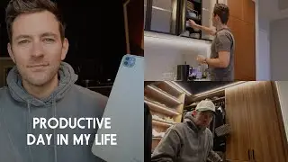 Продуктивный день из жизни: как я использую Apple Vision Pro и как работаю из дома | NYC VLOG