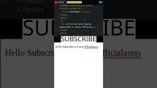 Content Editable HTML Attribute.You May Not Know HTML Attribute #greatofficial  #coding #programming