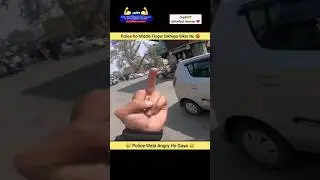 Police Ko Middle Finger Dikhaya Biker Ne 🥵 Police Ko Middle Finger Dikhaya Biker Ne 🥵&nbsp;#shorts&nbsp;#biker