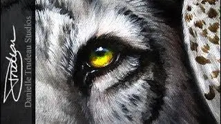 White Tiger Painting with Oils - Timelapse