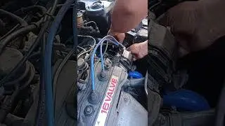 #TOYOTA #COROLLA HIGH TENSION WIRE REPLACEMENT ( Master SAURO'S AutoWorkz )