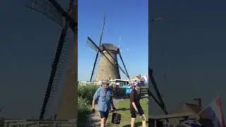 Kinderdijk One of World Rare villages #kinderdijk