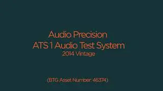 Audio Precision ATS 1 Audio Test System (A# 46374)