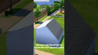 Roof Tutorial | Lining Up 2 Half Gabble Roofs | The Sims 4