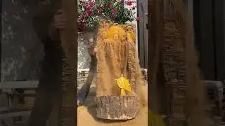创作根雕细节决定成败。每一刀、每一凿都要精心琢磨
