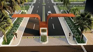 3D Residential Plot & Walkthrough | River Park