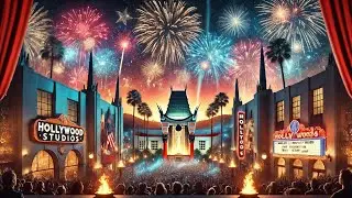 Hollywood Studios Fantasmic show