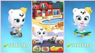 Talking Tom Gold Run New Update Christmas New Polar Bear Angela