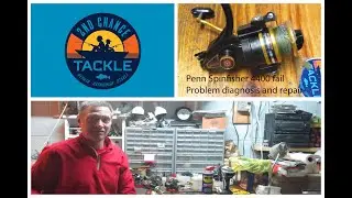 Penn SpinFisher 4400 failure   How to diagnose multiple issues and service