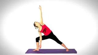 Yoga - trikonasana bikram (bikram triangle) pose