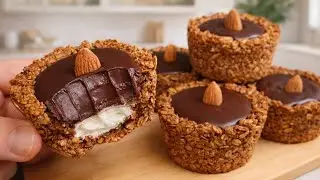Du wirst dieses einfache Hafer-Dessert lieben – zuckerfrei und glutenfrei!