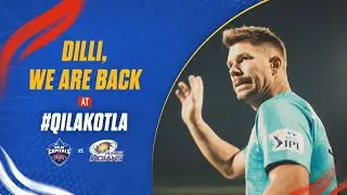 Dilli, we are back at #QilaKotla | IPL 2023 | DC vs MI