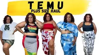 Temu plus size curvy try on haul #temu #temuunboxing #plussizefashion @temu