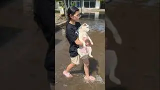 Cute Hero Girl‼️ How to Survive Flood💕❤️😘 | JJaiPan #Shorts