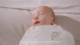 How to Swaddle a Fussy Baby Like a Pro | Momcozy Easy Swaddle Wrap Tutorial