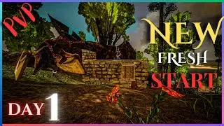 ARK MOBILE - NEW FRESH START PVP | Episode - DAY 1 @Ghost.Gaming.