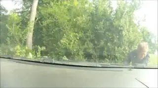 rallye crash wenn die Semi Slicks nicht mehr packen (fail)