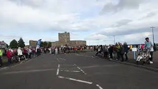 Irish Guards Parading In Carrickfergus 2025