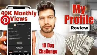 How I Got 40K Pinterest Monthly Views in 10 Days | Pinterest Affiliate Marketing Strategy 2025