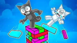 Спрункис Играйте в GIANT JENGA в Roblox!