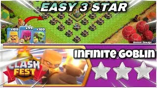 Easily 3 Star the Infinite Goblin Challenge - Clash of Clans
