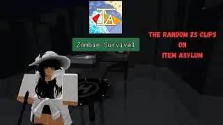 A Random ZS Clips on Item Asylum | Roblox Item Asylum 