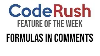 CodeRush FotW: LaTeX Formulas in Source Code Comments