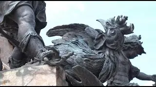 #3 Drachenpfad am M&uuml;nchner Marienplatz - Brezenreiter unterwegs