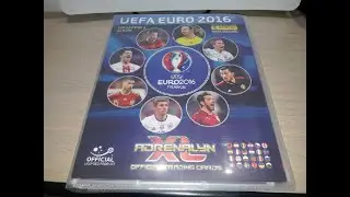 Panini COMPLETE UEFA Euro France 2016 Adrenalyn XL card album review.