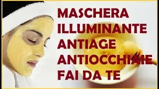 GOLD MASK FAI DA TE - MASCHERA VISO ILLUMINANTE-ANTIAGE-ANTIOCCHIAIE