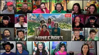 [FULL] A MINECRAFT MOVIE (2025) REACTION MASHUP