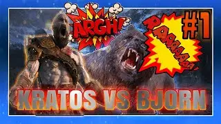 KRATOS affronte BJORN dans un combat &Eacute;PIQUE ! (God of War Ragnar&ouml;k #1)