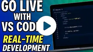 Get live HTML Preview in VS Code (Live Server Tutorial)