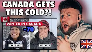 As a Brit, Winter Temperatures in Canada are INSANE!❄️